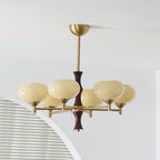 Vintage Rico Glass Chandelier — product view 11