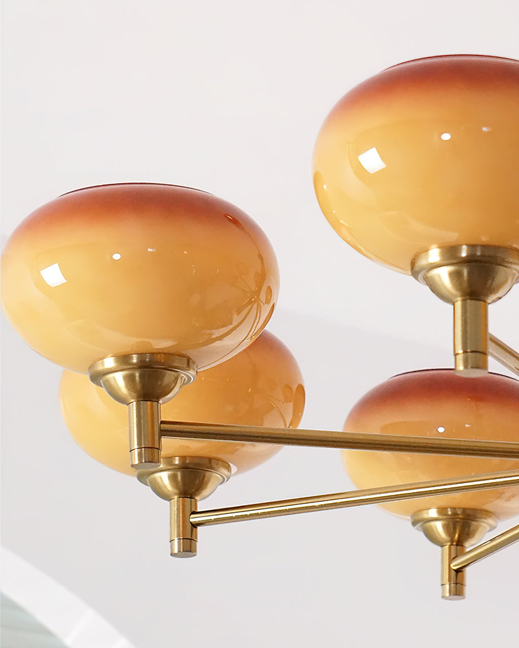 Vintage Rico Glass Chandelier — product view 16