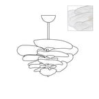 Lilypad Glass Chandelier — product view 45