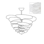 Lilypad Glass Chandelier — product view 47