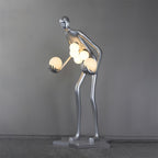 Milly Sculpture Resin Floor Lamp — product view 2