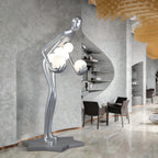 Milly Sculpture Resin Floor Lamp — product view 8