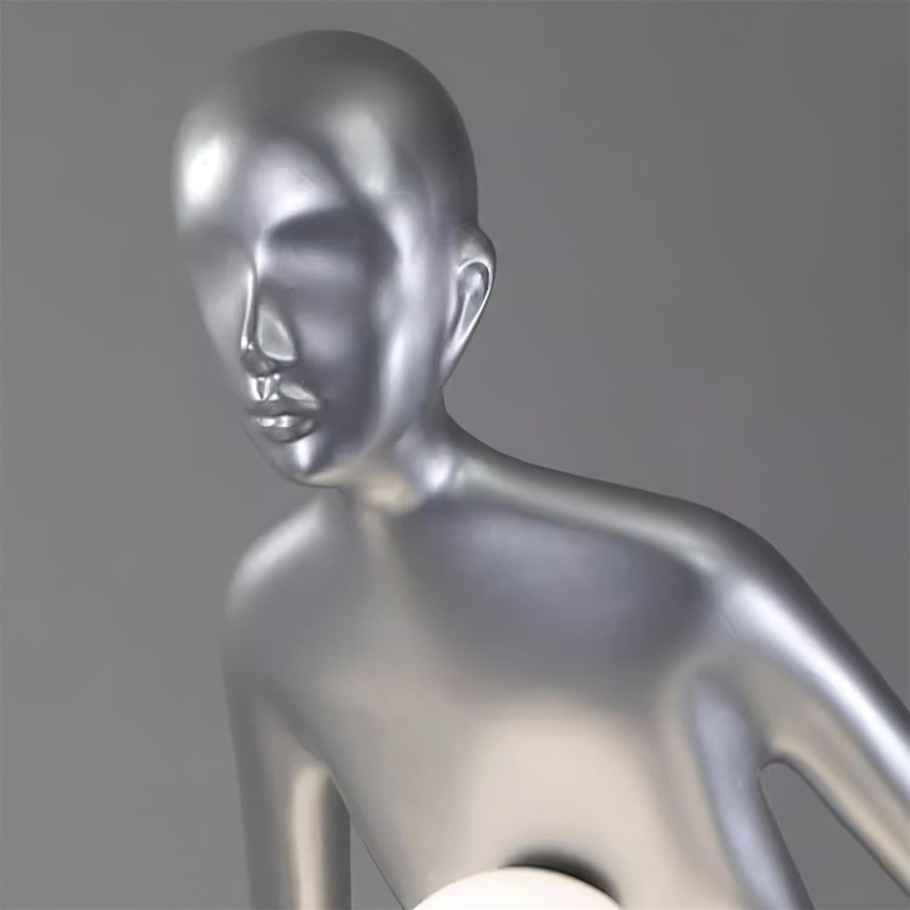 Milly Sculpture Resin Floor Lamp — product view 13