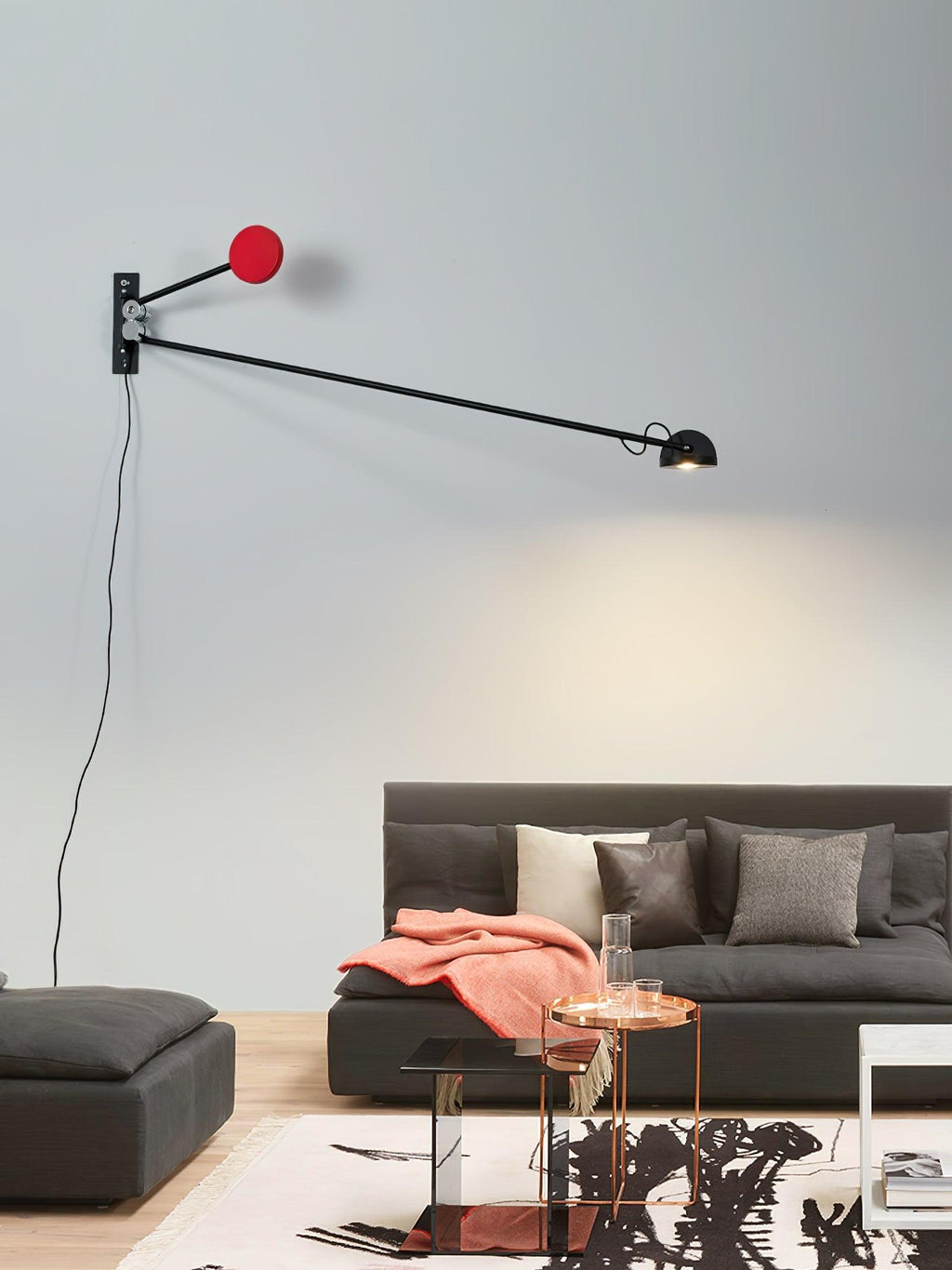 Counterbalance Metal Wall Lamp — product view 8