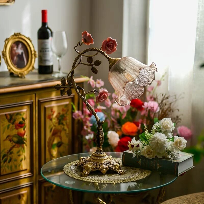 Campanella Vintage Rose Table Lamp – product view 18