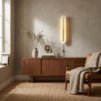 Alabaster Rounded Plug-in Wall Light – product view 3