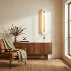 Alabaster Rounded Plug-in Wall Light – product view 6