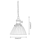 Jasmine Glass Pendant Lamp — product view 5