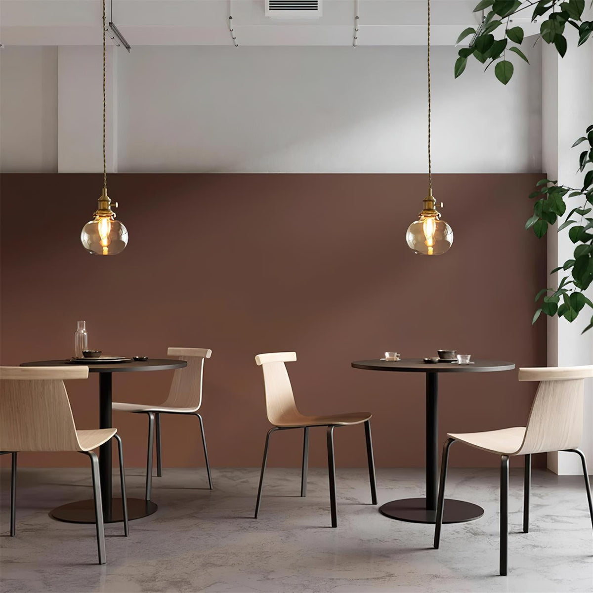 Jasmine Glass Pendant Lamp — product view 8