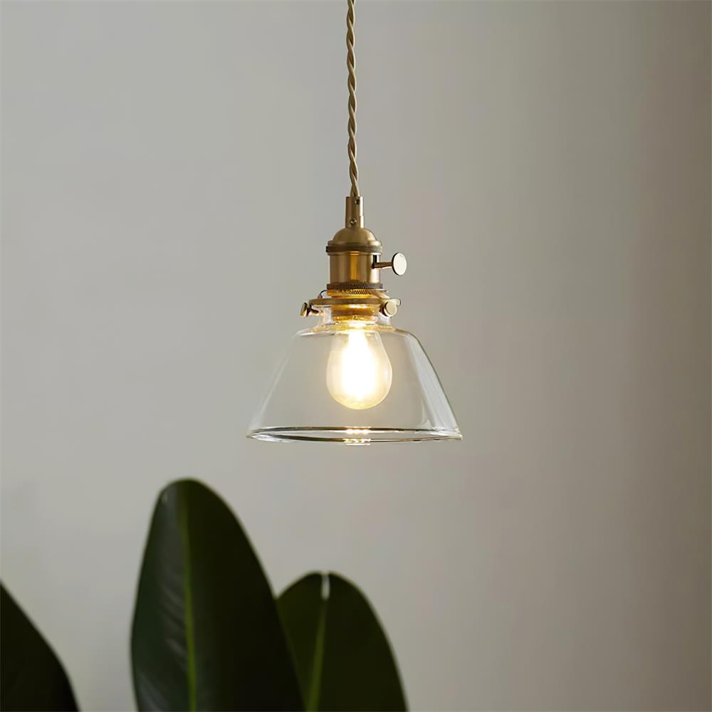 Jasmine Glass Pendant Lamp — product view 9