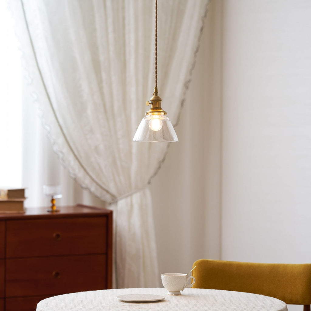 Jasmine Glass Pendant Lamp — product view 18