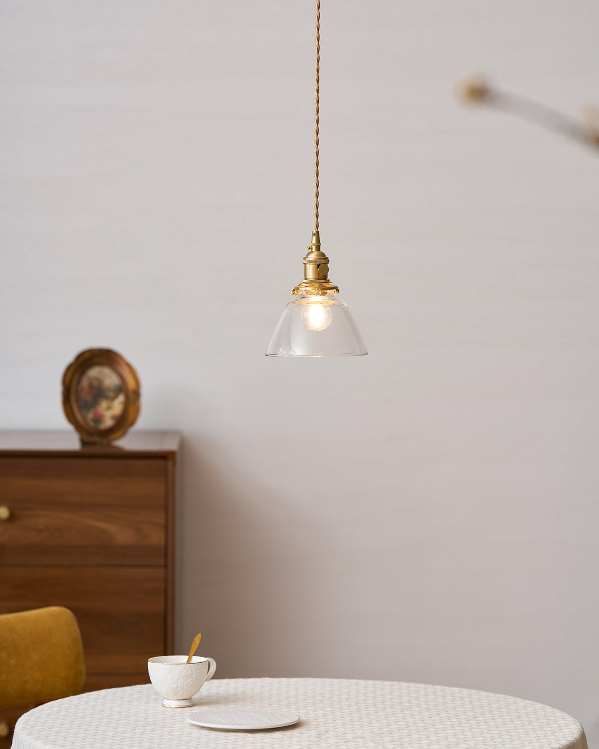 Jasmine Glass Pendant Lamp — product view 19