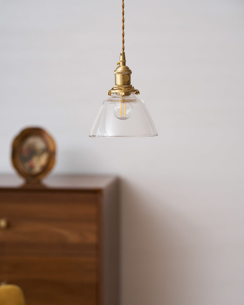 Jasmine Glass Pendant Lamp — product view 20