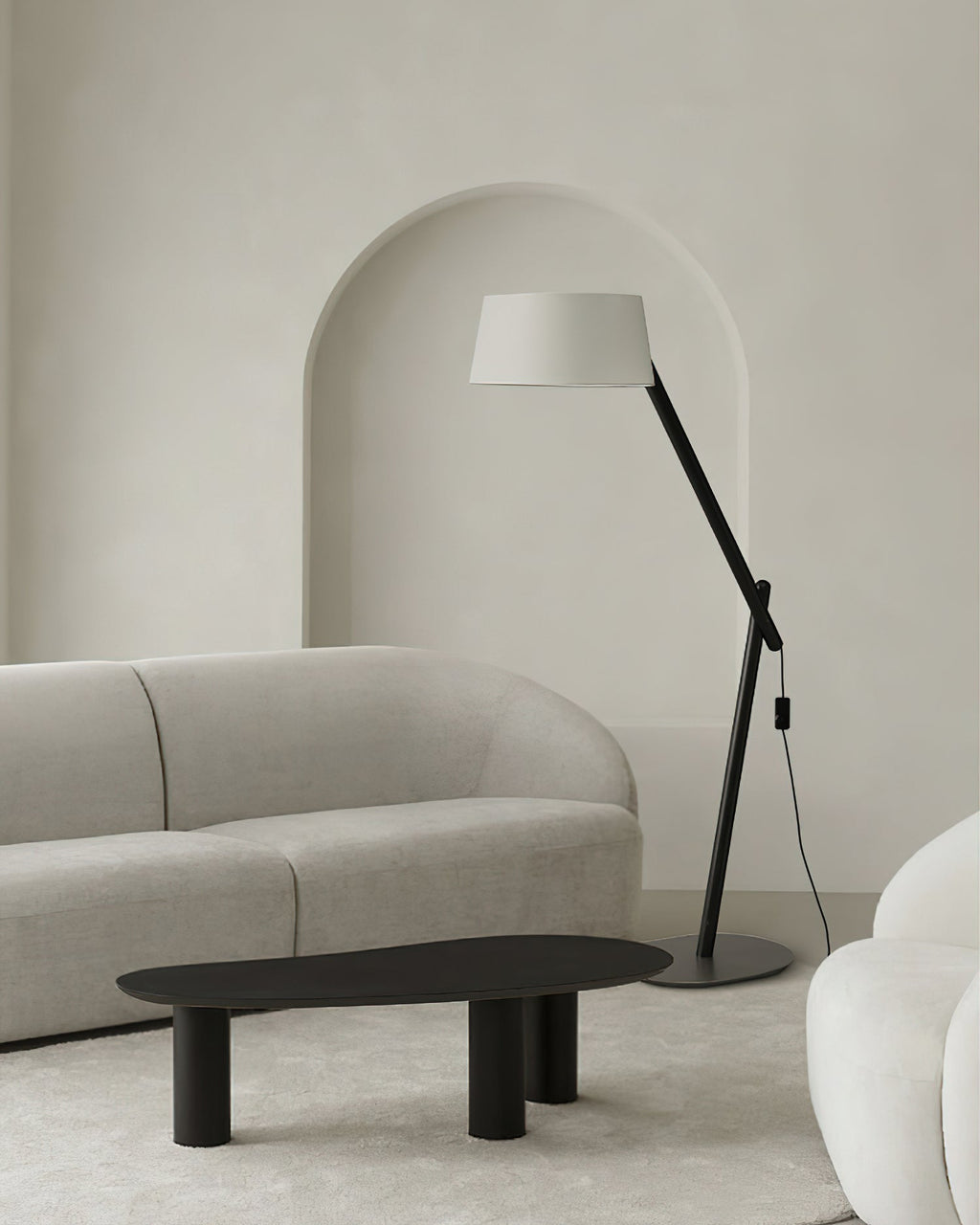 Valeo Wood Floor Lamp — product view 3