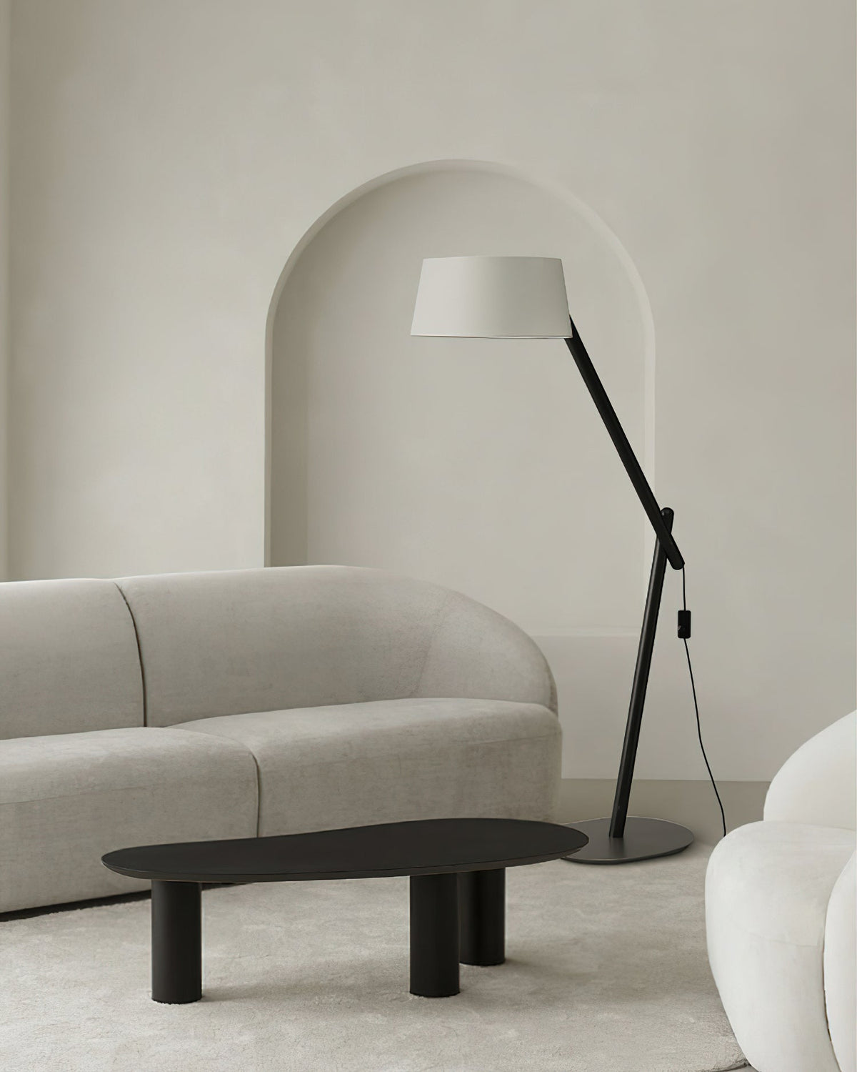 Valeo Wood Floor Lamp — product view 3