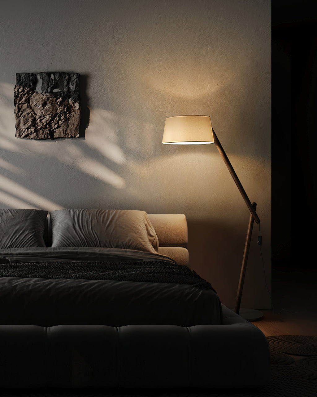 Valeo Wood Floor Lamp — product view 4