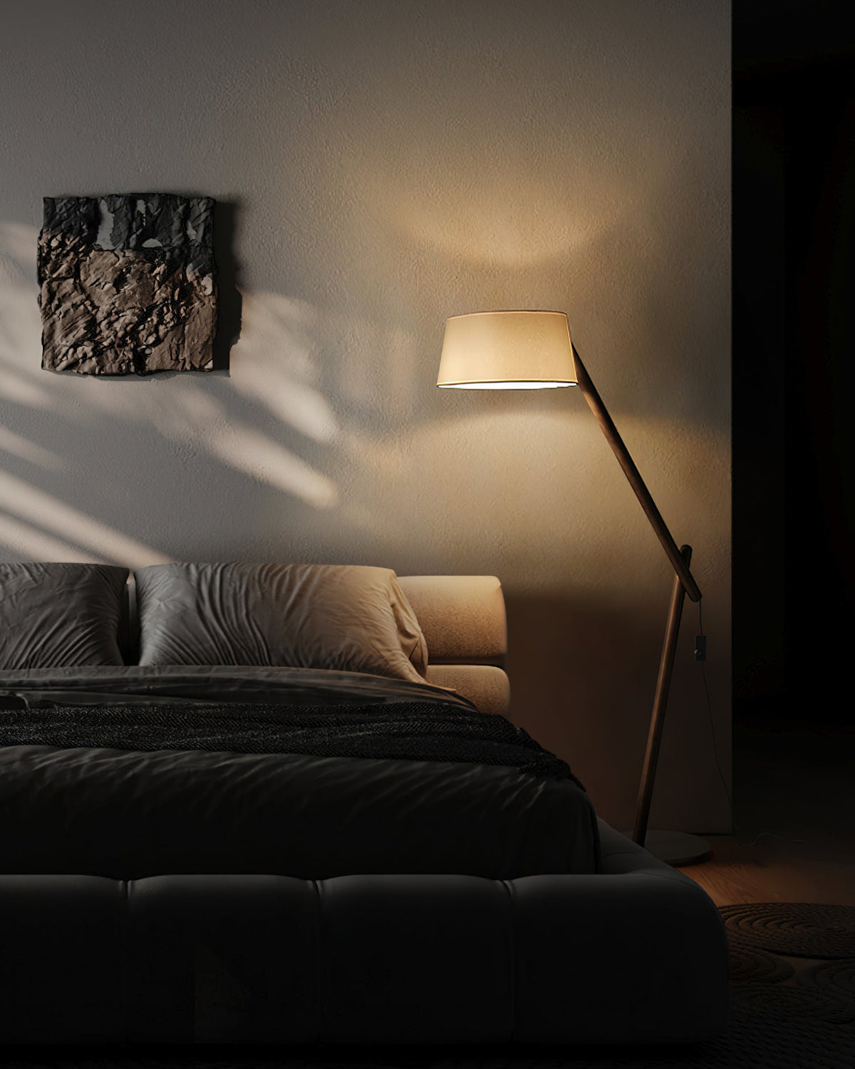 Valeo Wood Floor Lamp — product view 4