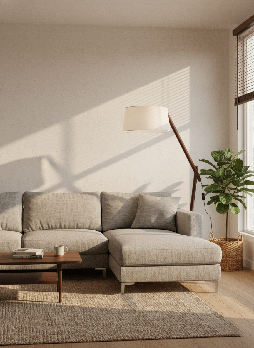 Valeo Wood Floor Lamp — product view 6
