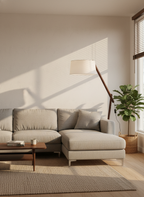 Valeo Wood Floor Lamp — product view 6