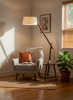 Valeo Wood Floor Lamp — product view 12