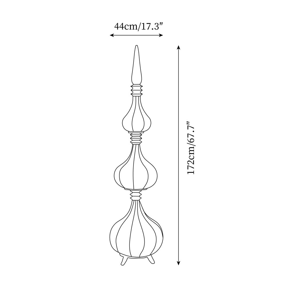 Sultano Wood Floor Lamp — product view 7