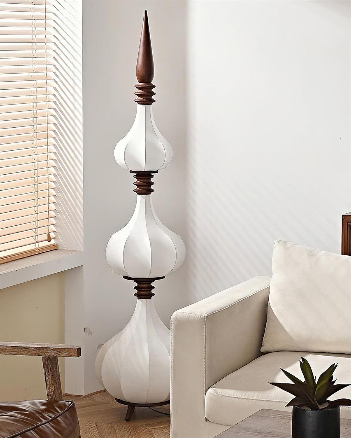 Sultano Wood Floor Lamp — product view 10