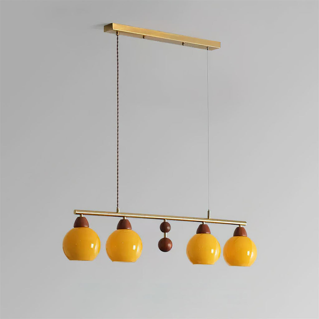 Tala Glass Chandelier — product view 3