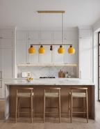 Tala Glass Chandelier — product view 8