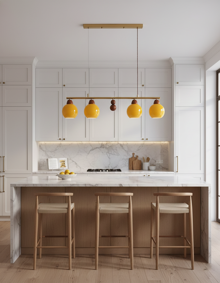 Tala Glass Chandelier — product view 8
