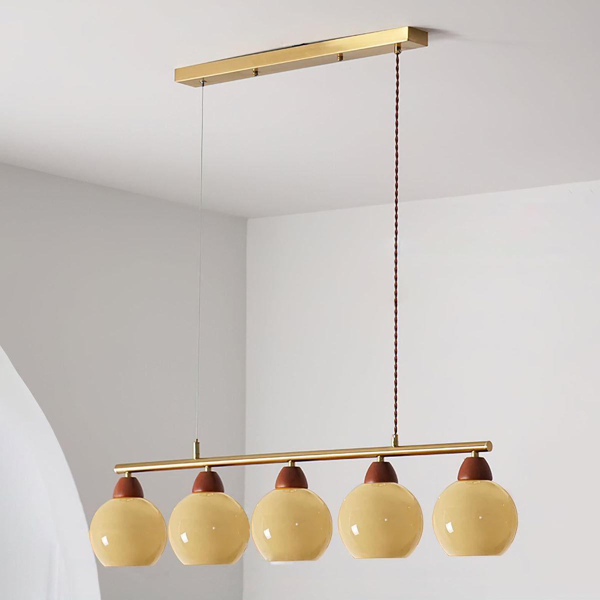 Tala Glass Chandelier — product view 20