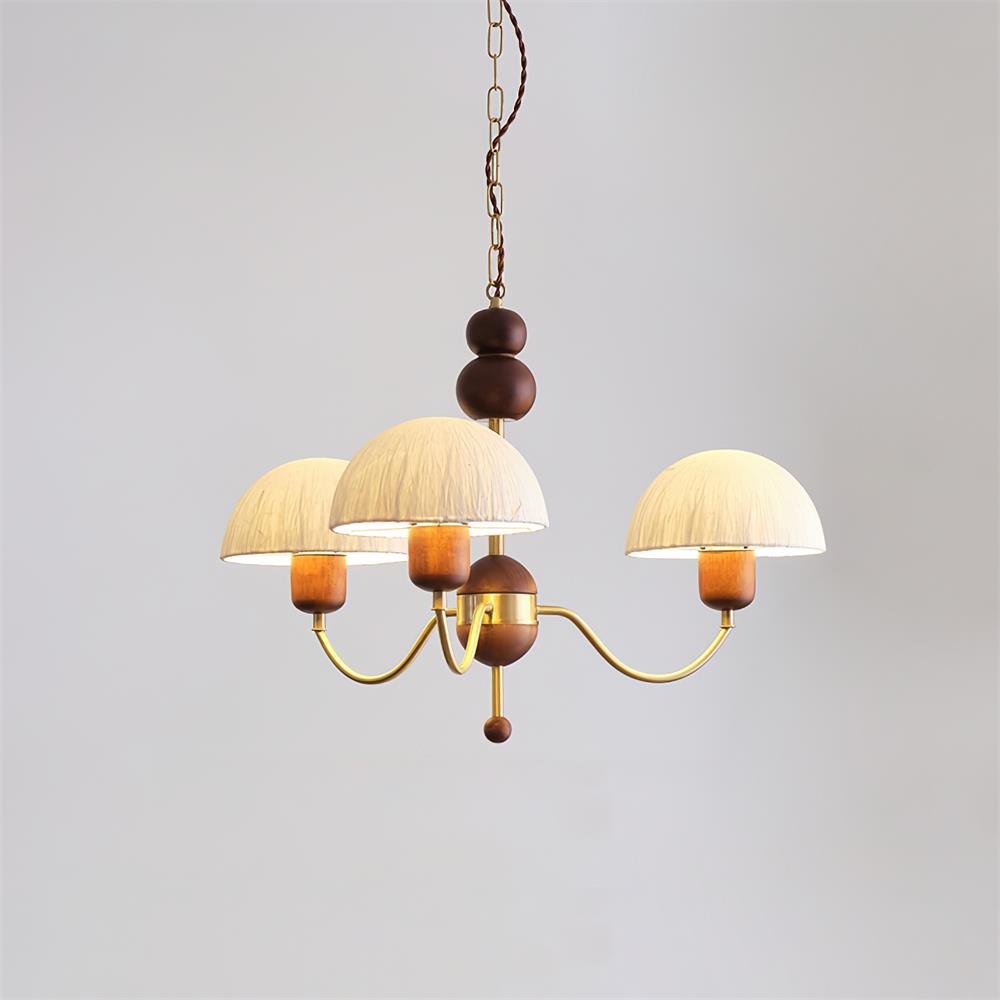 Stacey Wood Chandelier — product view 13