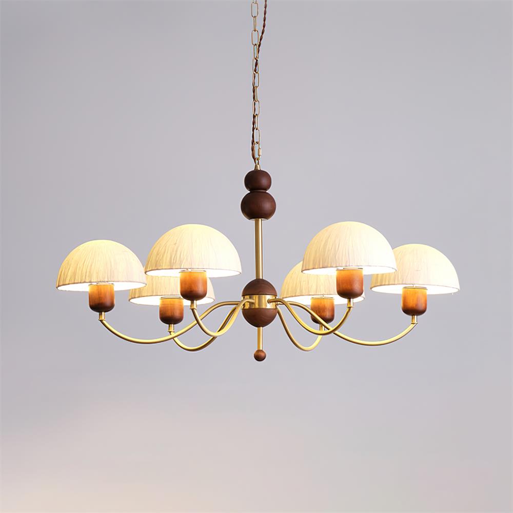 Stacey Wood Chandelier — product view 14