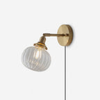 Rodo Glass Plug In Wall Lamp — product view 1