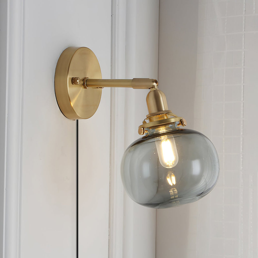 Rodo Glass Plug In Wall Lamp — product view 13