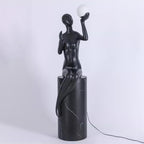 Myron Sculpture Glass Floor Lamp — product view 11