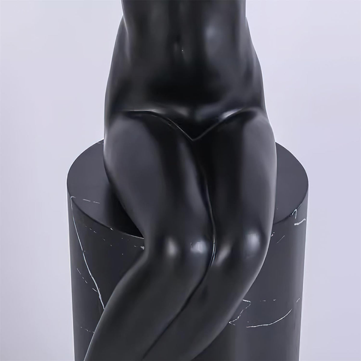 Myron Sculpture Glass Floor Lamp — product view 13