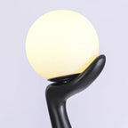 Myron Sculpture Glass Floor Lamp — product view 14