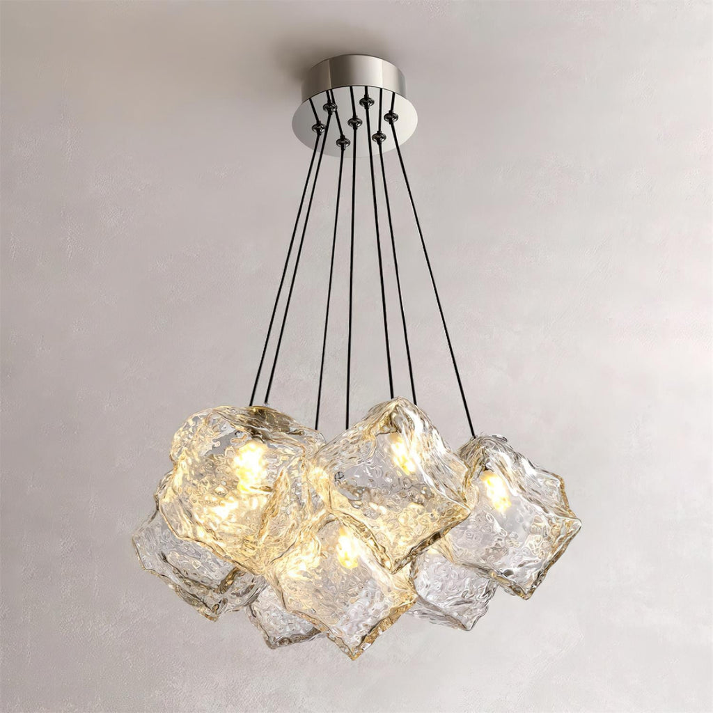Ice Cubes Glass Chandelier — product view 13
