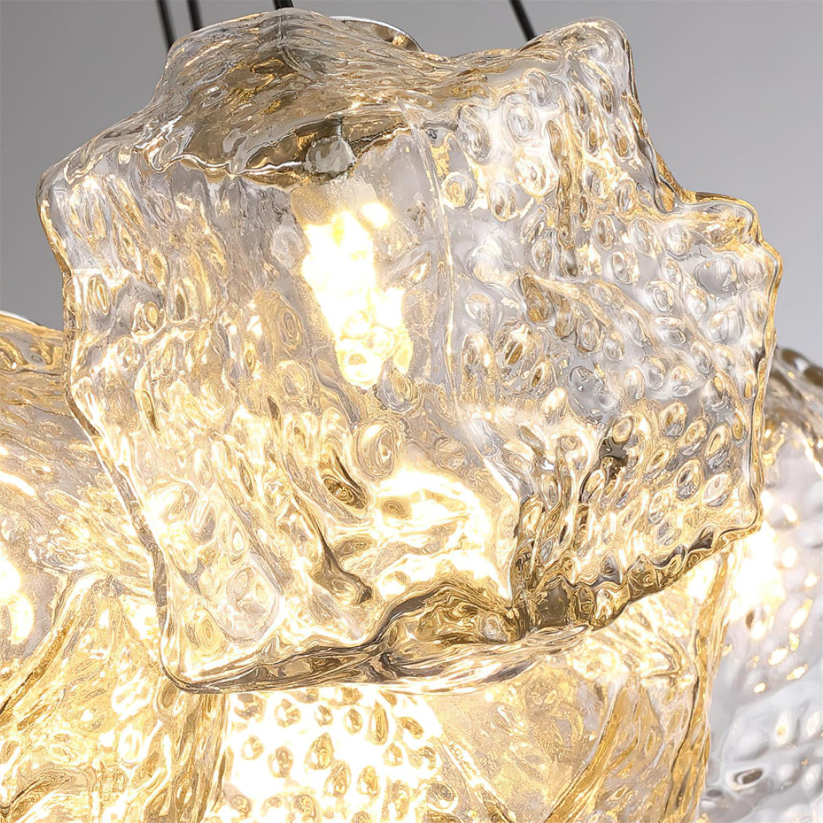 Ice Cubes Glass Chandelier — product view 19