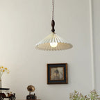 Prairie Pleated Plug In Pendant Lamp — product view 8