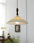 Prairie Pleated Plug In Pendant Lamp — product view 16
