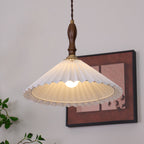 Prairie Pleated Plug In Pendant Lamp — product view 25