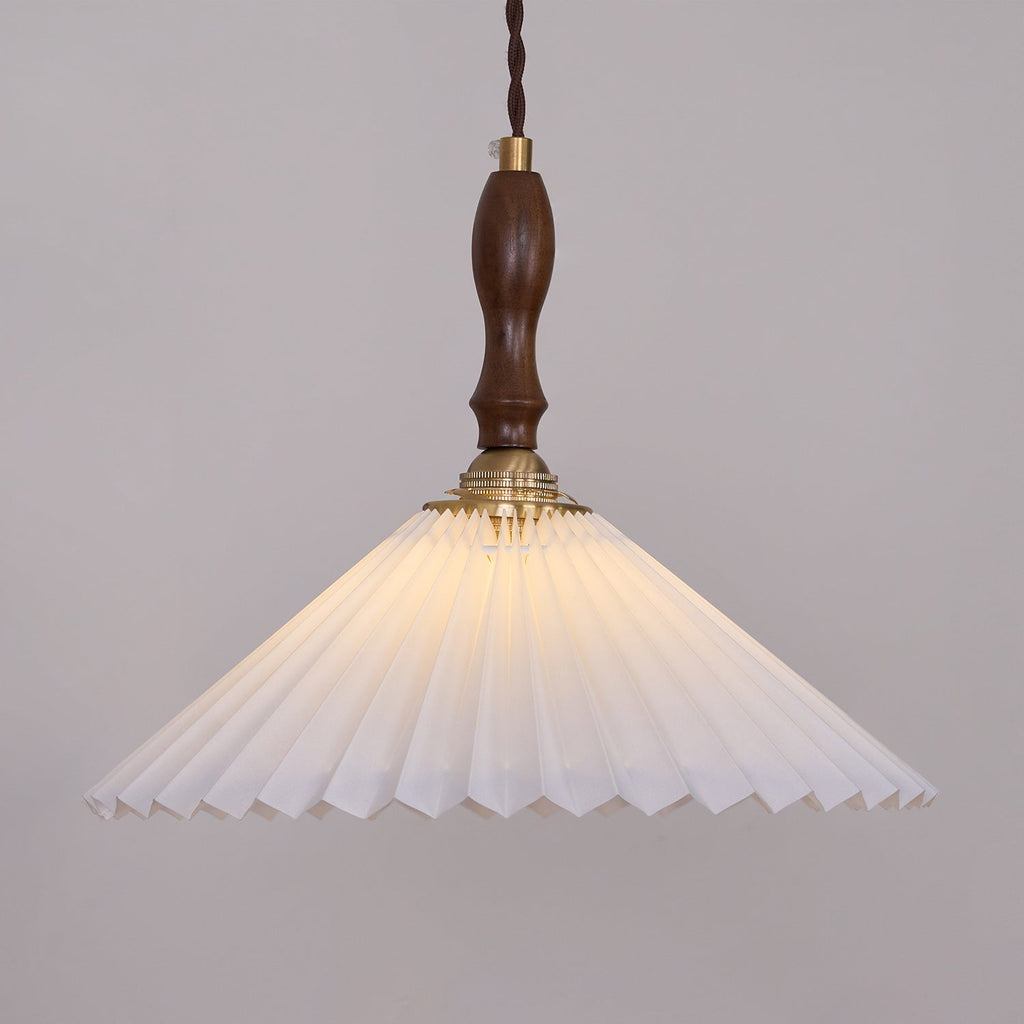 Prairie Pleated Plug In Pendant Lamp — product view 30