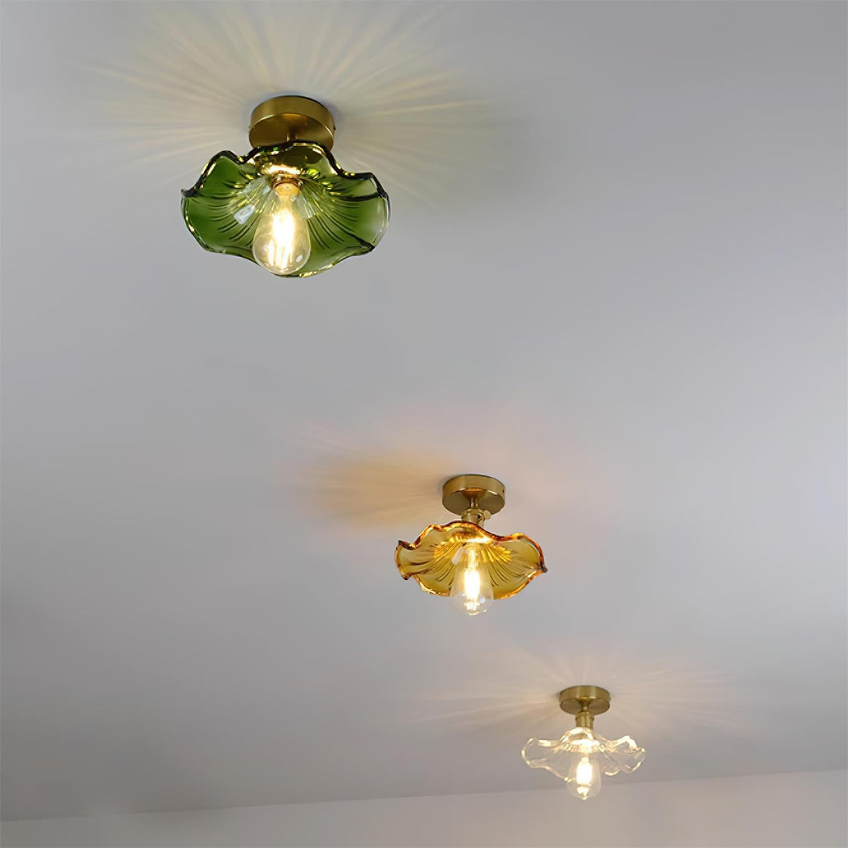 Kinney Glass Ceiling Light — product view 8