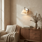 Alabaster Angled Wall Sconce – product view 2