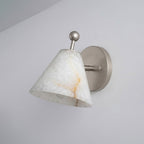 Alabaster Angled Wall Sconce – product view 7