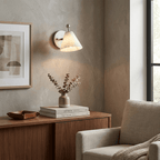 Alabaster Angled Wall Sconce – product view 11
