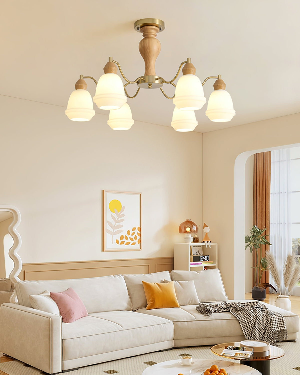 Magiro Glass Chandelier — product view 4