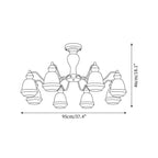 Magiro Glass Chandelier — product view 6