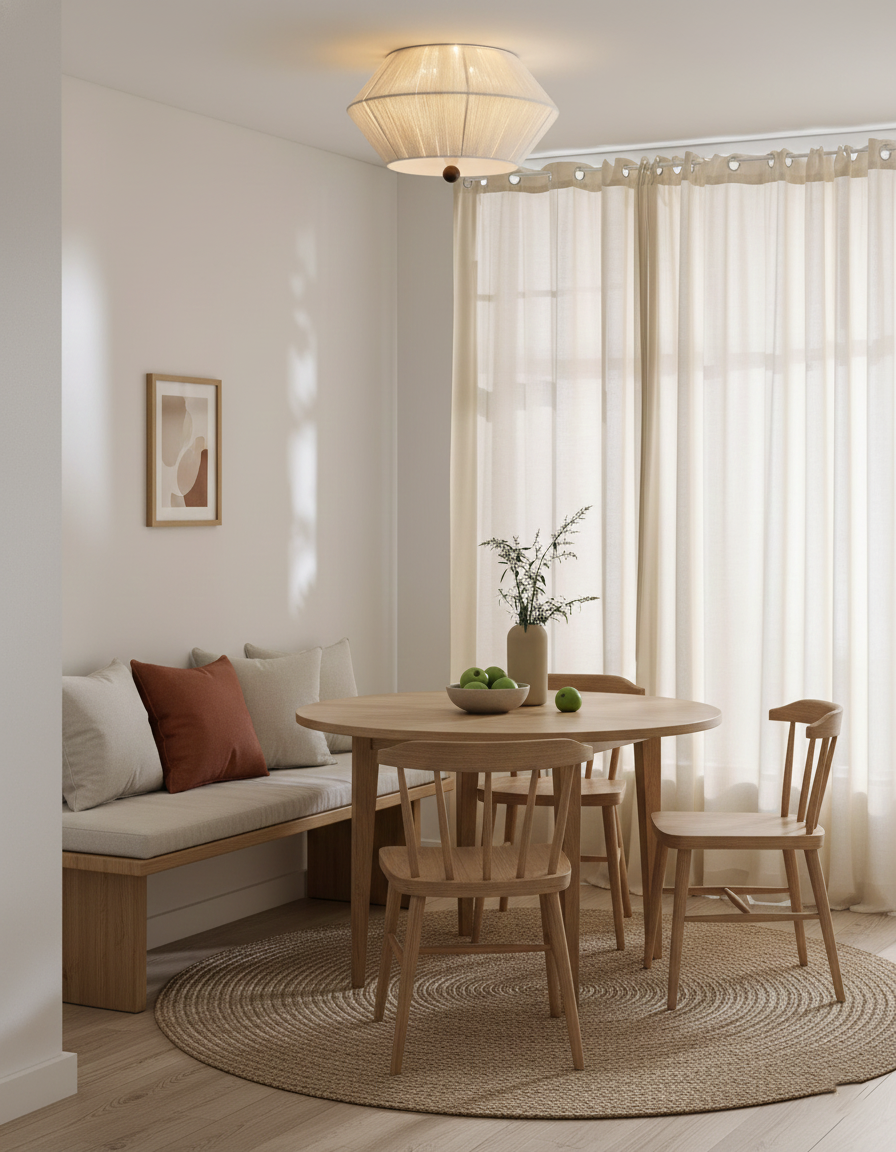Modern Wood Ceiling Light — product view 8